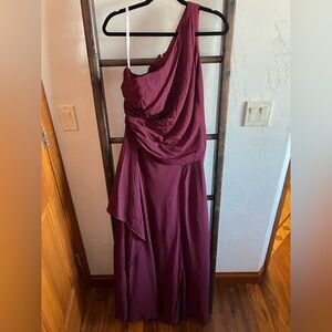Maroon formal dress